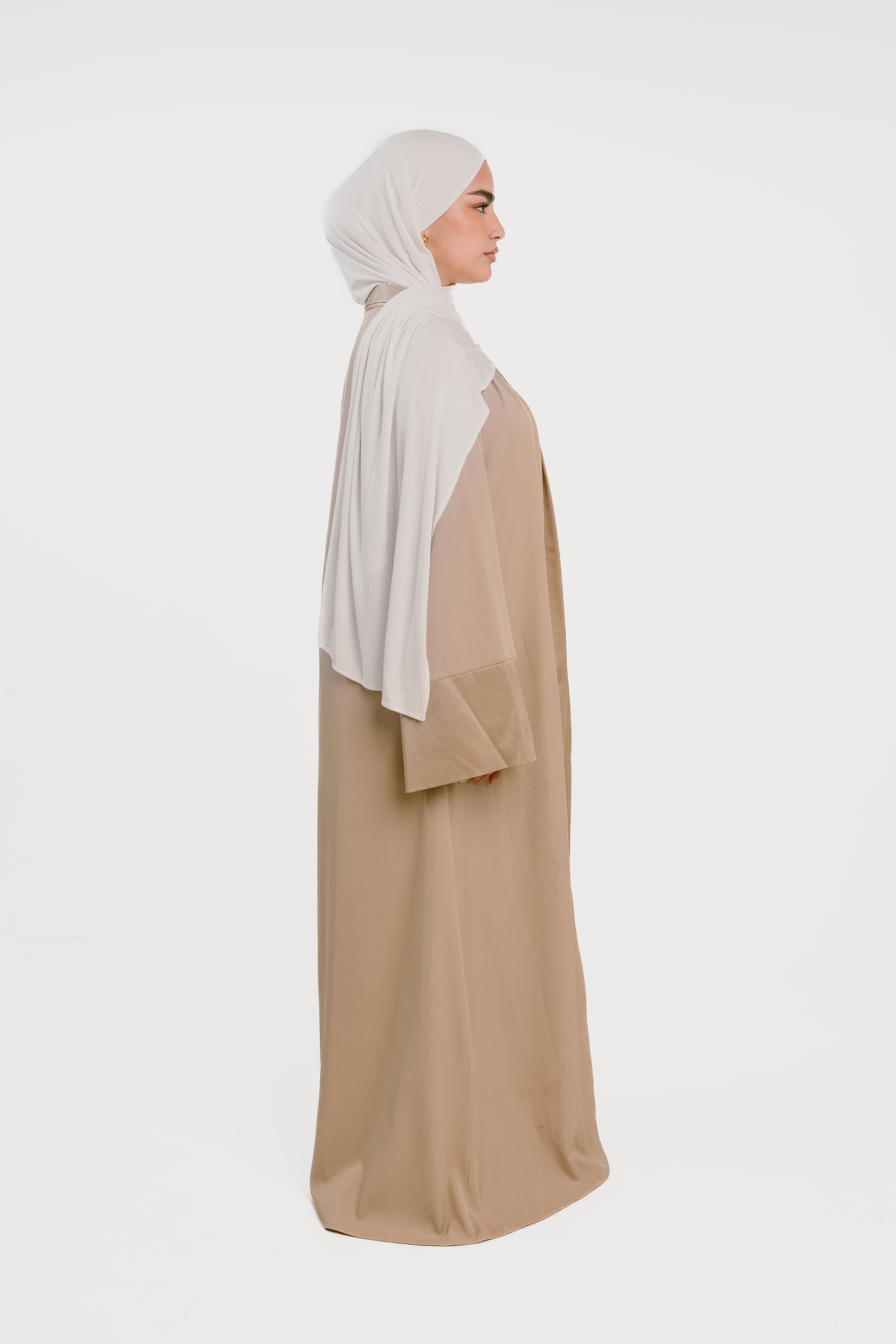 LONG KIMONO BEIGE 2 PIEZAS